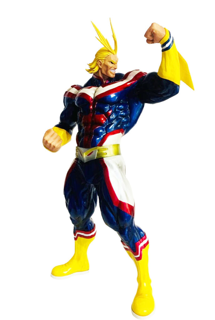 アミューズメント一番くじ オールマイト フィギュア D賞 二次元彩色 04  