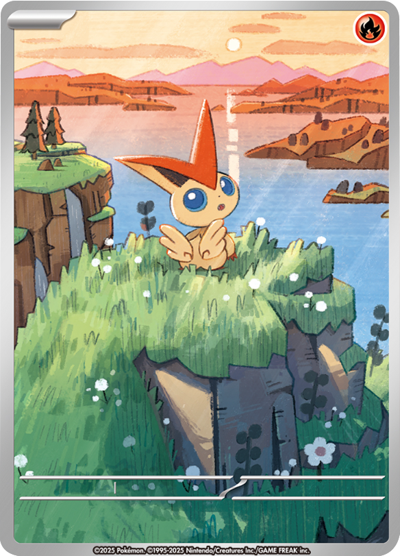 ビクティニ AR 拡張パック ブラックボルト ポケモンカード©2025 Pokémon. © 1995- 2025 Nintendo/Creatures Inc./GAME FREAK inc.