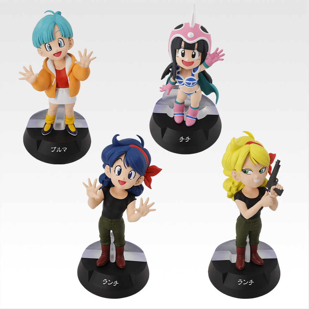 C賞 ブルマ・チチ・ランチ ASSEMBLEフィギュア 一番くじ ドラゴンボール ASSEMBLE COLLECTION ~孫悟空少年期編~