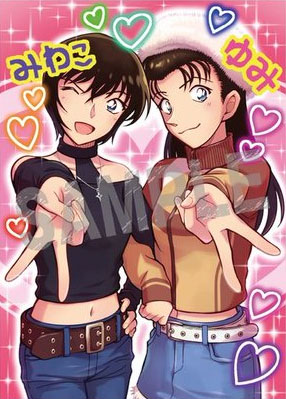 佐藤美和子＆宮本由美プリントシール 拡張パック CT-P07 名探偵コナンTCG Case-Booster 07 魅惑のマジック 名探偵コナントレーディングカードゲーム ©青山剛昌/小学館 ©TOMY