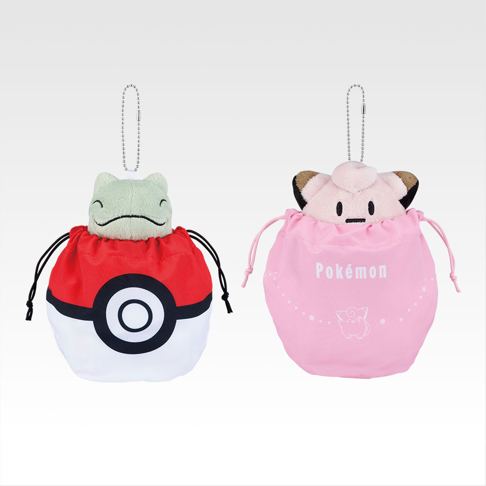 E賞 巾着入りマスコット 一番くじ 2025 Pokémon Collection くじ ~Let's Go for a Walk!~