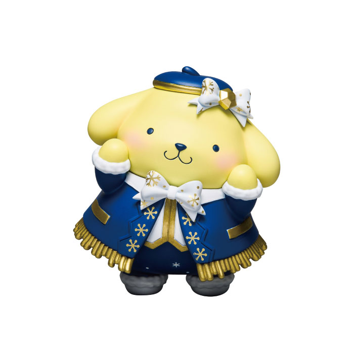 A賞 ポムポムプリン フィギュア Happyくじ『Sanrio characters Holiday Collection』