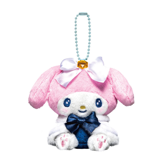 B賞 マイメロディ ぬいぐるみチャーム Happyくじ『Sanrio characters Holiday Collection』