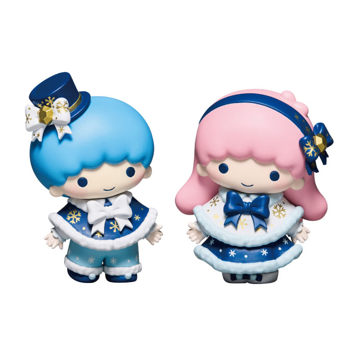 A賞 リトルツインスターズ フィギュア Happyくじ『Sanrio characters Holiday Collection』