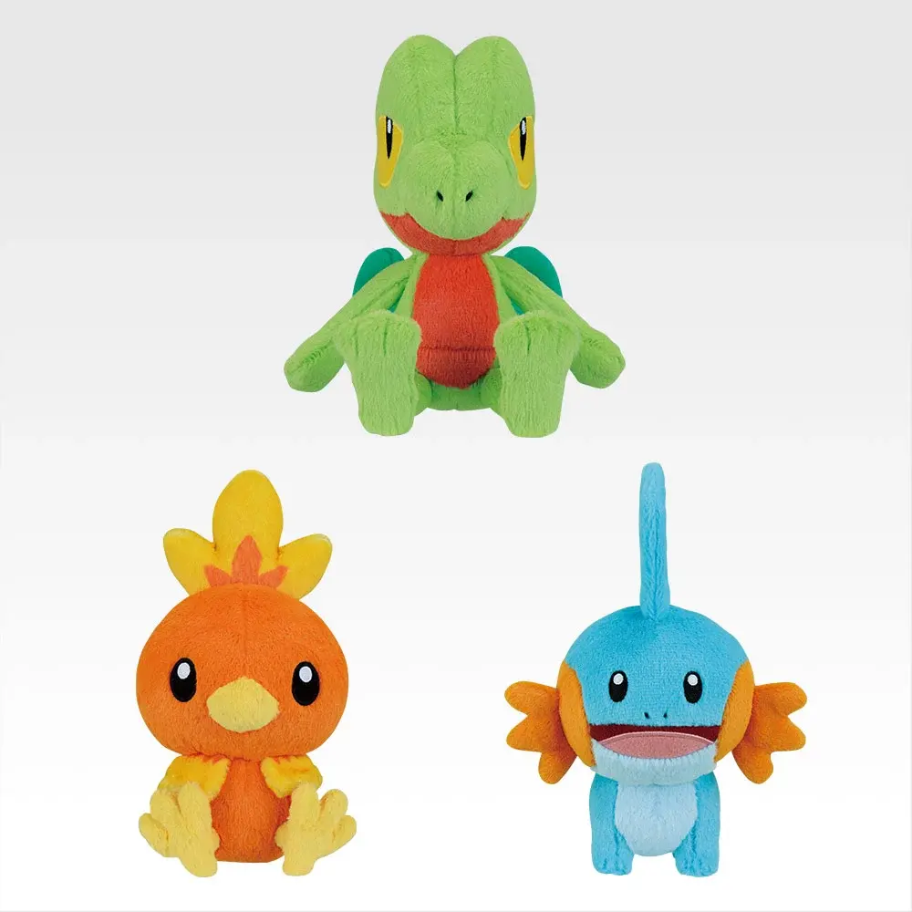 E賞 ホウエン地方 旅立ちの3匹 ぬいぐるみ 一番くじ Pokémon 30th ANNIVERSARY vol.1