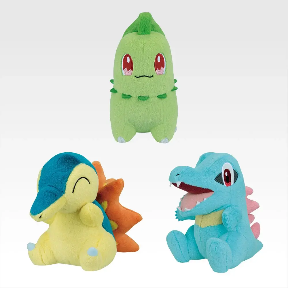 D賞 ジョウト地方 旅立ちの3匹 ぬいぐるみ 一番くじ Pokémon 30th ANNIVERSARY vol.1